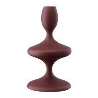 Подсвечник на одну свечу, 20 см, металл, бордовый, серия Vivlend, BERGENSON BJORN, Великобритания_00818840044869109012.jpg