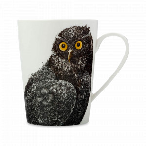 Кружка «Сова», 450 мл, костяной фарфор, белый, декор, серия Марини Ферлаццо, MAXWELL WILLIAMS, Австралия, MAXWELL & WILLIAMS (Австралия)