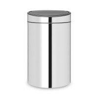 Контейнер для мусора, 40 л, нержавеющая сталь, стальной, серия TOUCH BIN, BRABANTIA, Бельгия