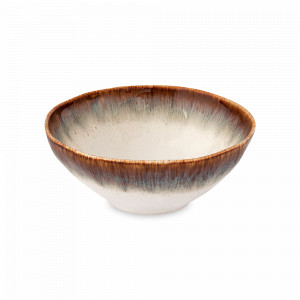 Салатник порционный, 15 см, фарфор, коричневый, серия Nuances, EASY LIFE (R2S), Италия, Салатники EASY LIFE R2S