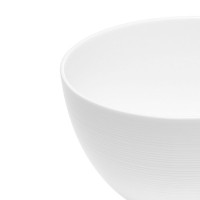 Салатник порционный, 13 см, 670 мл, костяной фарфор, белый, рельеф, серия Терраса, NARUMI, Япония_00820340046644539906.jpg