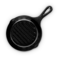 Сковорода - гриль, 16 см, чугун, серия Classic, LODGE, США_00796610041785528876.jpg