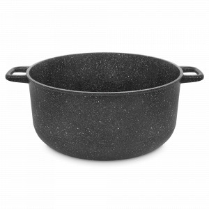 Кастрюля для индукционных плит с антипригарным покрытием, 28 см,  8,3л, литой алюминий, серия Hard Cook Induction, OLYMPIA, Италия, OLYMPIA (Италия)