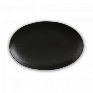 Тарелка овальная, 25 х 16 см, фарфор, черный, серия Икра, MAXWELL WILLIAMS, Австралия, Австралийский фарфор