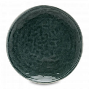 Тарелка обеденная E667, 28.5 см, каменная керамика, зеленый, ROOMERS TABLEWARE, Нидерланды, Тарелки зеленые