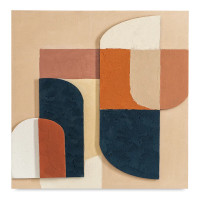 Панно декоративное с эффектом 3D Pop Art, 60 х 60 см, холст, пена, дерево, серия Art, BERGENSON BJORN, Великобритания