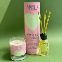 Ароматическая свеча «Красные ягоды», в стеклянном стакане, воск, AMBIENTAIR, Испания_00814250059306973322.jpg