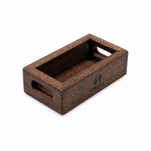 Подставка для специй дубовая с ручками, 16 х 9 см, темно-коричневый, UNECA, Россия, UNECA (Россия)