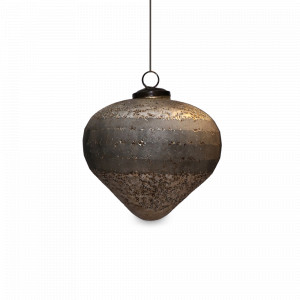 Украшение новогоднее подвес, 15 см, стекло, коричневый металлик, ROOMERS FURNITURE, Нидерланды, Новогодний декор ROOMERS FURNITURE