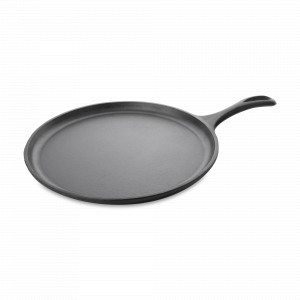 Чугунная сковорода для блинов с толстым дном, 26 см, LODGE, США, LODGE (США)