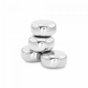 Кубики коктейльные для охлаждения напитков inox, нержавеющая сталь, гель, стальной, PULLTEX, Испания, Формы для льда