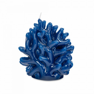 Свеча фигурная «Коралл», 11 см, парафин, синий, серия Sea, ANNA LAFARG, Китай, Предметы интерьера ANNA LAFARG