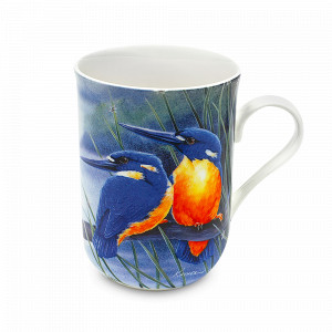 Кружка «Королевский рыбак», 300 мл, костяной фарфор, белый, декор, серия Птицы Австралии, MAXWELL WILLIAMS, Австралия, MAXWELL & WILLIAMS (Австралия)