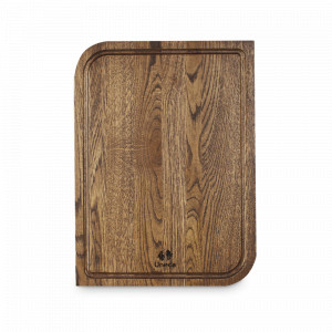 Доска разделочная дубовая, 44 х 28 см, темно-коричневый, UNECA, Россия, Разделочные доски