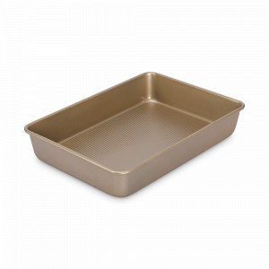 Форма для выпечки, 34 х 24 см, углеродистая сталь, золотистый, серия Bake Masters, LIBERTY JONES, Россия, Формы для выпечки тортов