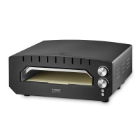 Печь для пиццы, нержавеющая сталь, пластик, черный, CASO, Германия