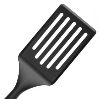 Лопатка кухонная с прорезями, 28 см, нейлон, черный, серия DIAMANT, OLYMPIA, Италия_00820700067255799019.jpg