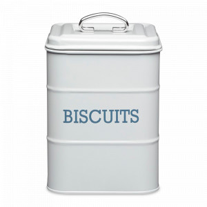 Банка для хранения, 19 х 14 см, нержавеющая сталь, серый, серия Living Nostalgia, KITCHEN CRAFT, Великобритания, Банки для хранения Kitchen Craft