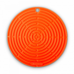 Подставка под горячее, 20 см, силикон, оранжевый, серия Flame, LE CREUSET, Франция, Скидка -15% на Le Creuset