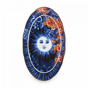 Блюдо сервировочное овальное, 28 см, фарфор, декор, серия Cannaregio, VISTA ALEGRE, Португалия, Блюда из фарфора