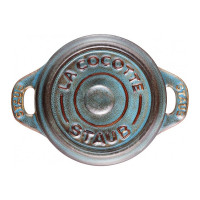Кокот мини, круглый керамический, 10 см, бирюзовый, серия Ceramics, STAUB, Франция_00808530042402868603.jpg