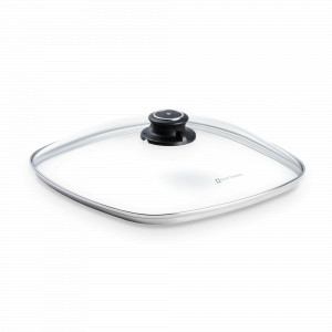 Крышка квадратная, 28 х 28 см, стекло, серия Lids, SWISS DIAMOND, Швейцария, Скидка до -50% на посуду Swiss Diamond