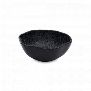 Салатник порционный Black, 14.5 см, каменная керамика, черный, серия Rock, ROOMERS TABLEWARE, Нидерланды, Салатники из керамики