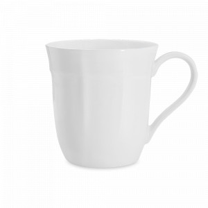Кружка Lotus white, 400 мл, фарфор, белый, серия Emily, ANNA LAFARG, Китай, Кружки