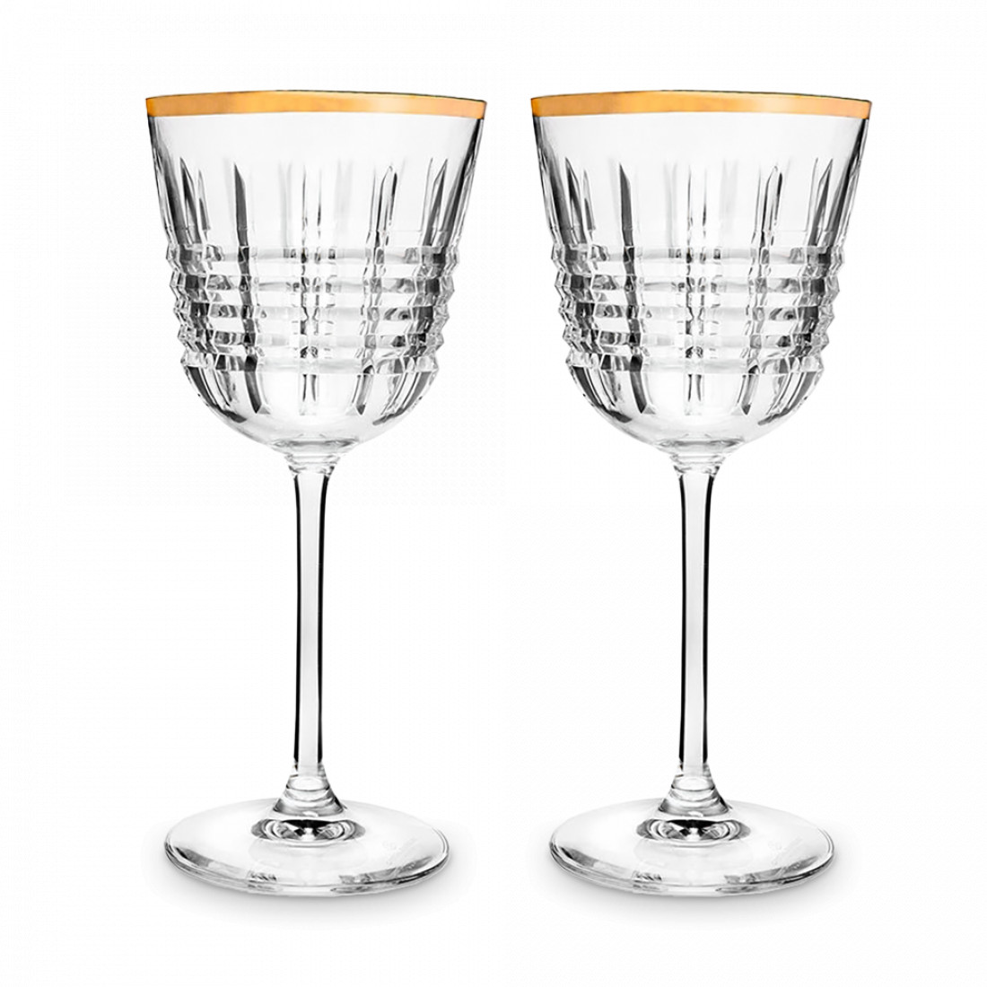 Набор из 2-х бокалов для вина, 350 мл, хрустальное стекло, серия Rendez-vous, CRISTAL D ARQUES, Франция