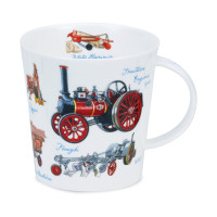 Кружка «Сельский транспорт», 480 мл, костяной фарфор, декор, серия Cairngorm, DUNOON, Великобритания