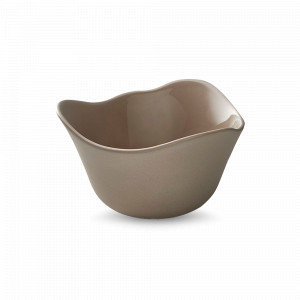 Салатник индивидуальный TAUPE, 12.5 см, 230 мл, керамика, коричневый, серия Brume, GUY DEGRENNE, Франция, Салатники порционные