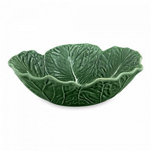 Салатник «Капуста», 29 см, керамика, зеленый, серия Капуста, Bordallo Pinheiro, Португалия, BORDALLO PINHEIRO (Португалия)