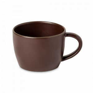 Кружка , 360 мл, керамика, бордовый, серия Stacked Organic, COSTA NOVA, Португалия, Кружки красные