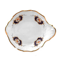 Набор из 6-ти розеток с ручкой, 13 см, фарфор, белый, декор, серия Синий глаз, BERNADOTTE, Чехия_00819640055407754556.jpg