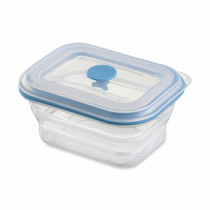 Контейнер для хранения складной Silikobox, 400 мл, силикон, синий, SMART SOLUTIONS, Россия, Емкости для хранения