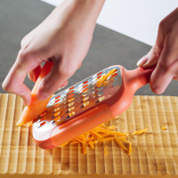 Терка крупная и овощечистка 2-в-1, с ручкой, 32 см, красная, серия Kitchen Tools, TREBONN, Италия_00816360038743283833.jpg