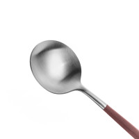 Набор столовых приборов на 6 персон, 24 предмета, коричневая ручка, серия GOA matte brown, CUTIPOL, Португалия_00802510063630945546.jpg