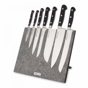Набор кухонных ножей, 7 штук, на магнитной подставке ComposeEat, серия Classic Pro, BERGER CUTLERY, Германия, Набор кухонных ножей премиум