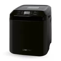 Хлебопечь, 3 л, 28 х 33 х 30 см, пластик, нержавеющая сталь, черный, CLATRONIC, Германия, 