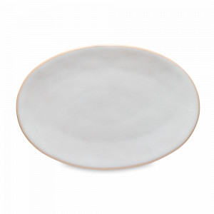 Блюдо овальное White, 33.8 х 24.7 см, керамика, белый, серия Roda, COSTA NOVA, Португалия, Roda COSTA NOVA