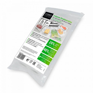 Рулон для вакуумной упаковки, 2 шт, 20 х 720 см, 150 км, полиэтилен, CASO, Германия, Вакуумные пакеты и наборы CASO