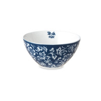 Салатник индивидуальный, 9 см, 0,15 л, фарфор, синий, белый, серия Sweet Alyssum, Laura Ashley, Великобритания