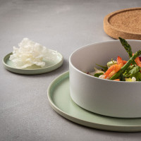 Тарелка пирожковая Bay Leaf, 12.5 см, керамика, оливковый, серия Redonda, COSTA NOVA, Португалия_00818100067428899557.jpg