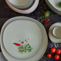 Тарелка обеденная, 27 см, керамика, зеленый, серия Organic, EASY LIFE (R2S), Италия_00814210049207135889.jpg