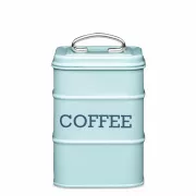 Банка для хранения, 17 х 11 см, нержавеющая сталь, голубой, серия Living Nostalgia, KITCHEN CRAFT, Великобритания, Kitchen Craft Living Nostalgia