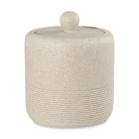 Банка для хранения Loup, 430 мл, полирезин, бежевый, серия Bath, BERGENSON BJORN, Великобритания, 