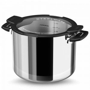 Кастрюля с крышкой , 4 л, нержавеющая сталь 18/10, серебристый, VITAX, Великобритания, VITAX (Великобритания)