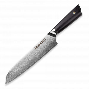 Нож кухонный Santoku, 18 см, Triangle Damascus, HEIMCUT, Россия, Скидки до -25% на ножи HEIMCUT
