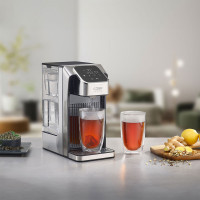 Диспенсер горячей воды, 2.7 л, нержавеющая сталь, пластик, стальной, черный, CASO, Германия_00817850040213138689.jpg