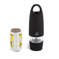 Мельница для соли электрическая 18 см. черная, серия Zest, PEUGEOT, Франция_00821430044658062282.jpg